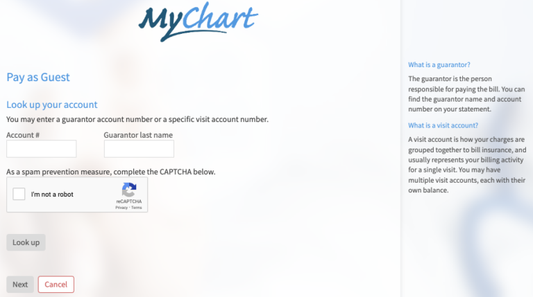  MyChart Bill Pay Record Health